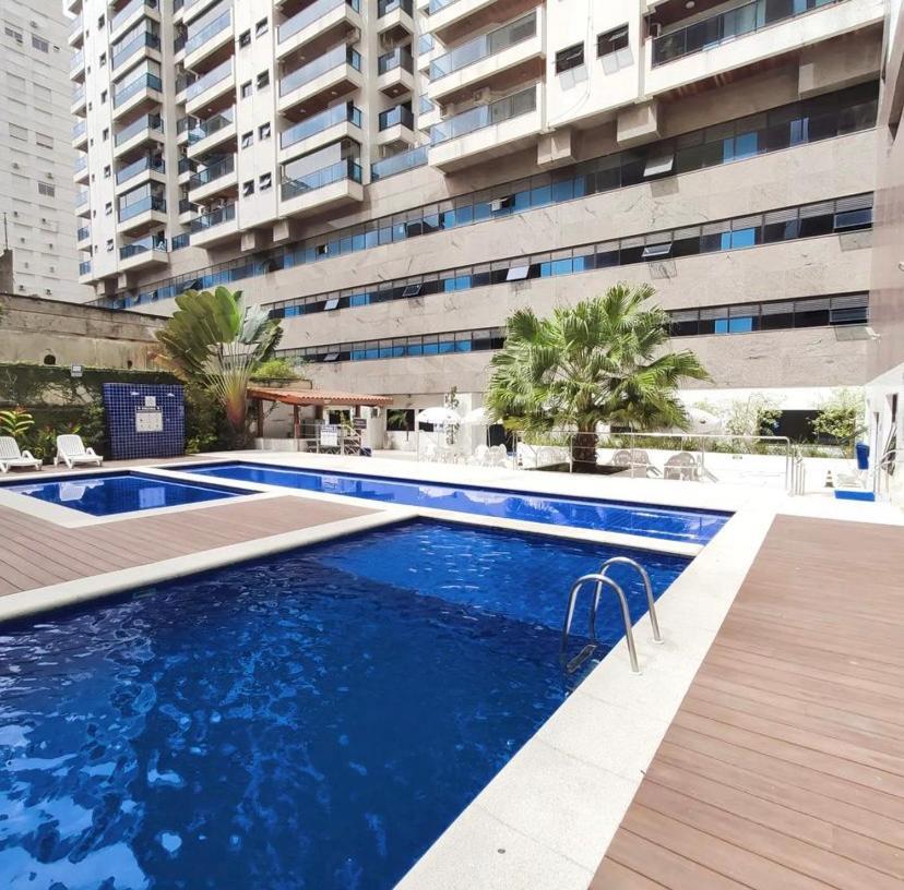 Novo Capitania Varam 2, Dois Dormitorios, Piscina, Churrasqueira, Duas Vagas De Garagem Guarujá Eksteriør bilde